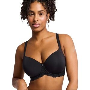🚨SOLD🚨Montelle Intimates Pure Plus Full Coverage Underwire Bra #9320 Black 36E